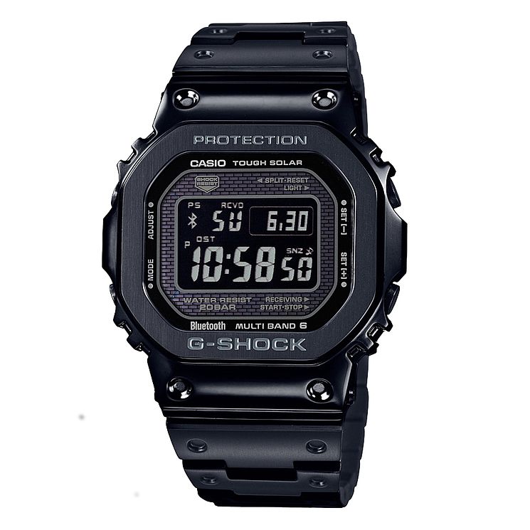 Casio G-shock Full Metal Mens Black Ip Bracelet Watch