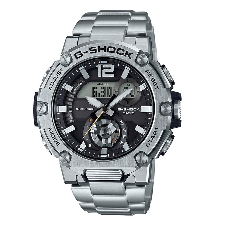 Casio G-shock G-steel Mens Stainless Steel Bracelet Watch