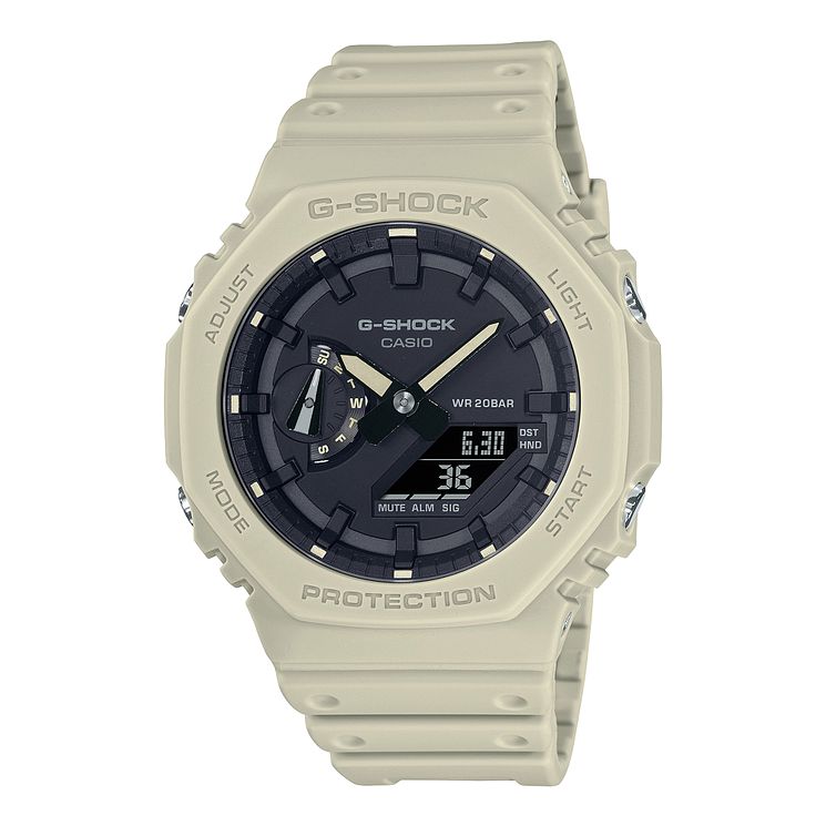 Casio G-shock Ladies Taupe Resin Strap Watch