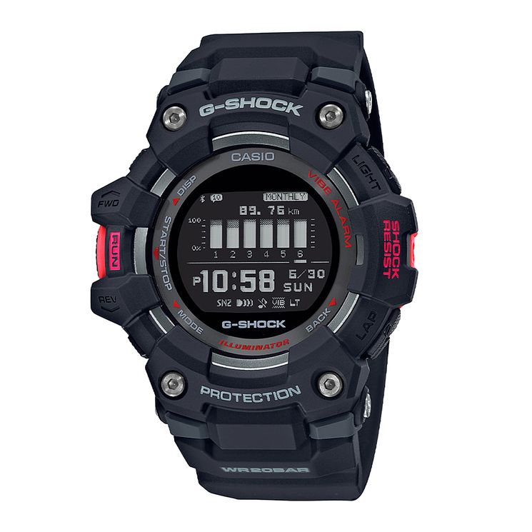 Casio G-shock Sport Mens Black Resin Strap Watch