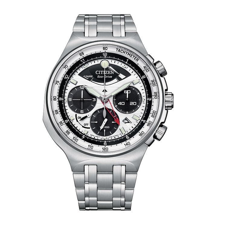 Citizen Chronograph Mens Stainless Steel Bracelet Watch