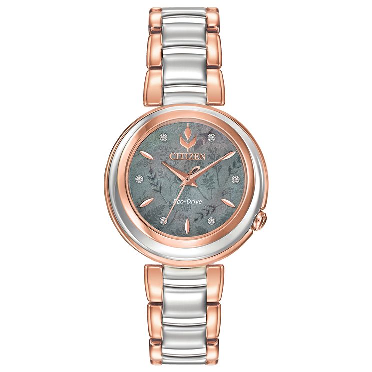 Citizen Disney Frozen 2 Anna Two Tone Bracelet Watch