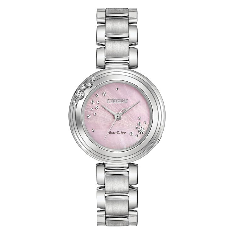 Citizen Eco-drive L Carina Ladies Steel Bracelet Watch