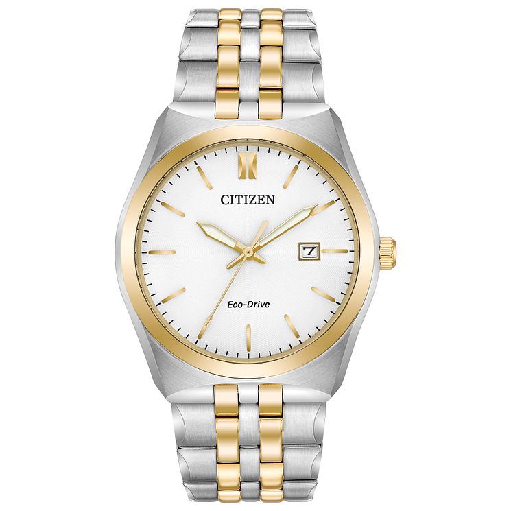 Citizen Eco-drive Mens Two Tone Bracelet Watch