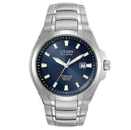 Citizen Eco-drive Super Titanium Mens Bracelet Watch