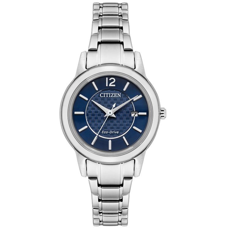 Citizen Ladies Stainless Steel Blue Dial Watch