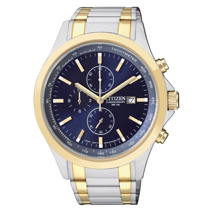 Citizen Mens Two Colour Bracelet Watch