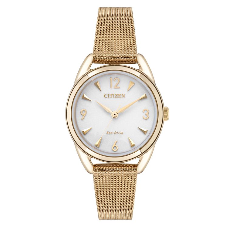 Citizen Mini Ladies Eco-drive Rose Gold Tone Bracelet Watch
