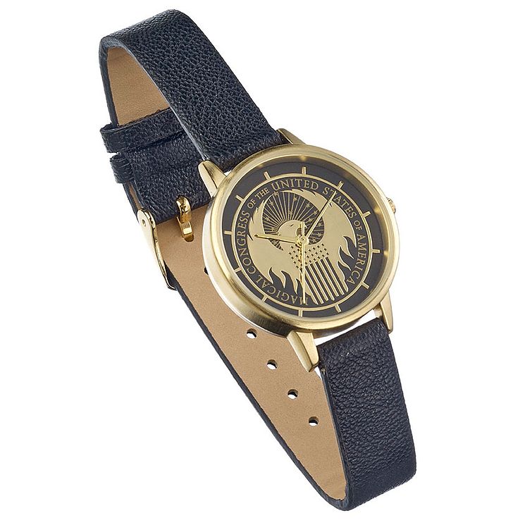 Fantastic Beasts Ladies Black Pu Strap Watch