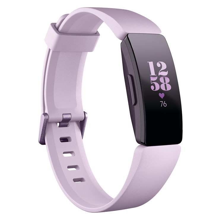 Fitbit Inspire Hr Lilac Silicone Fitness Tracker
