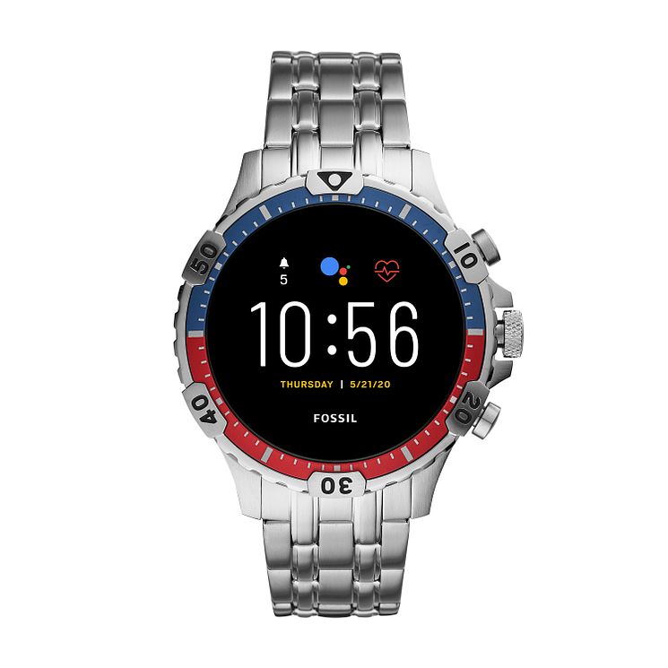 Fossil Classic Stainless Steel Bracelet Smartwatch