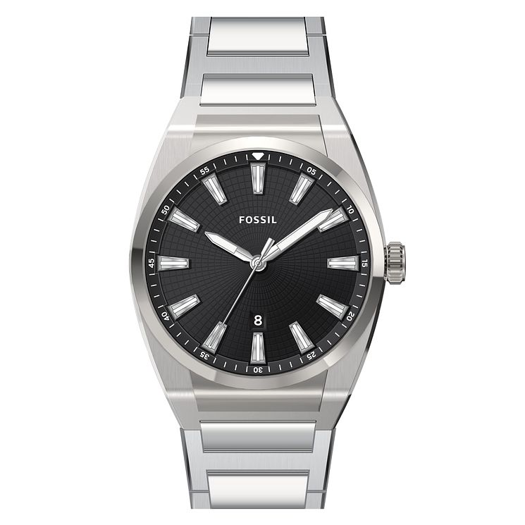 Fossil Everett Mens Stainless Steel Bracelet Watch