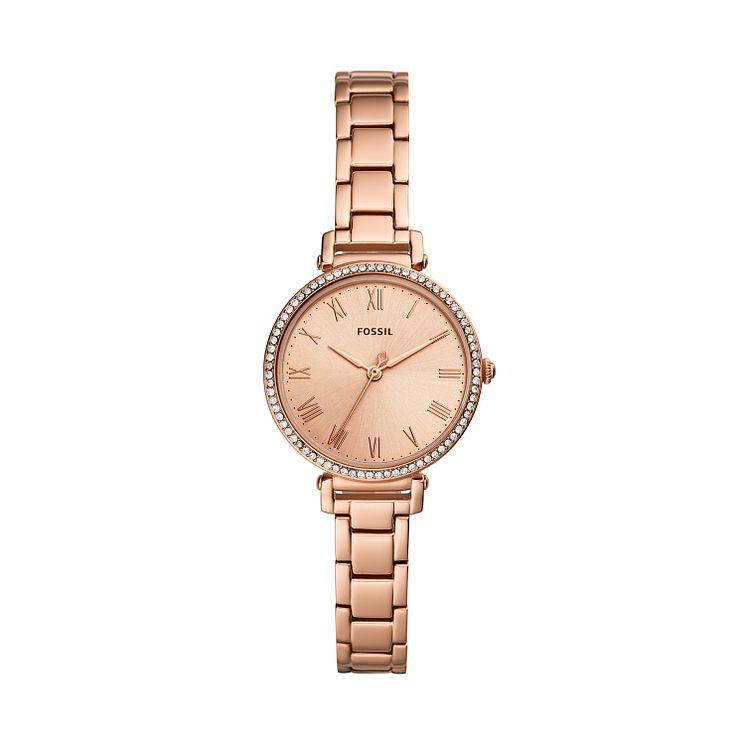 Fossil Kinsey Ladies Rose Gold Tone Bracelet Watch