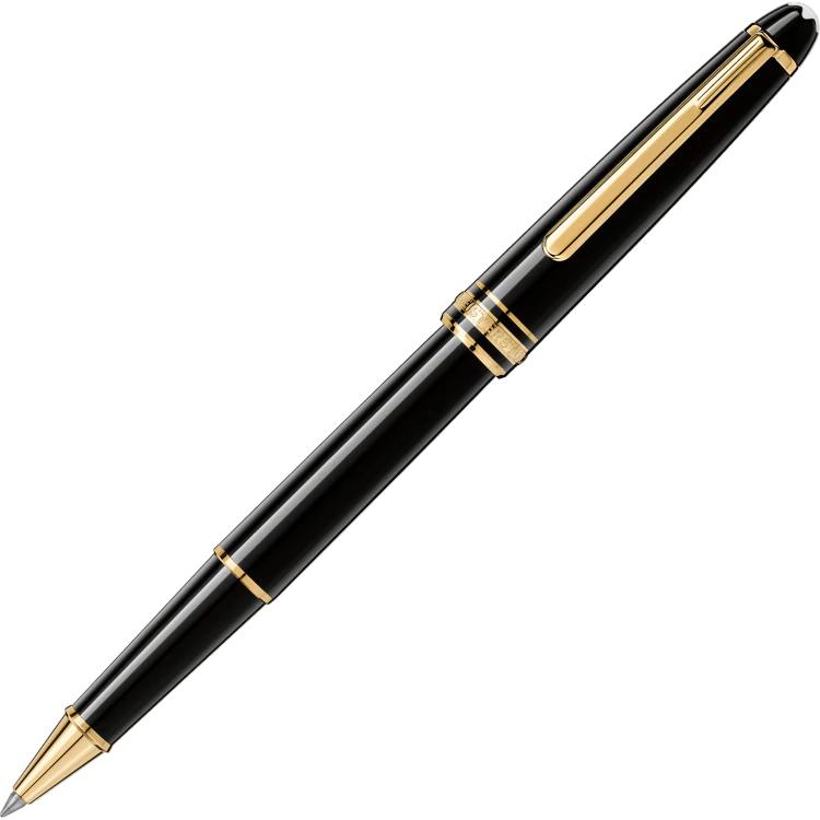 Montblanc Writing Instrument Meisterstuck Gold Coated Classique Rollerball - Silver