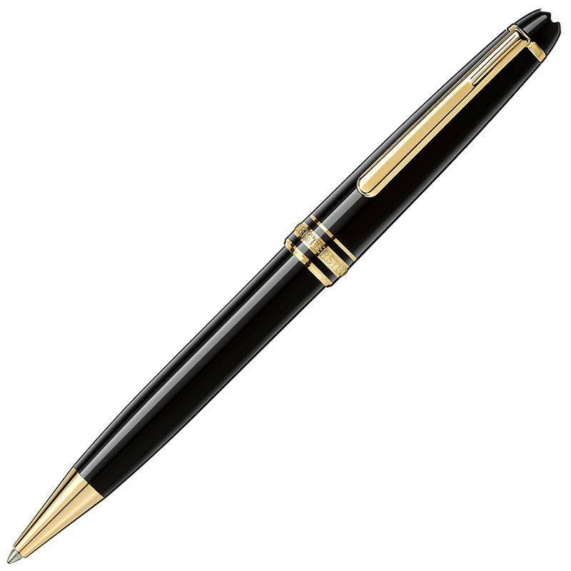 Montblanc Writing Instrument Meisterstuck Gold-coated Classique Ballpoint Pen - Silver