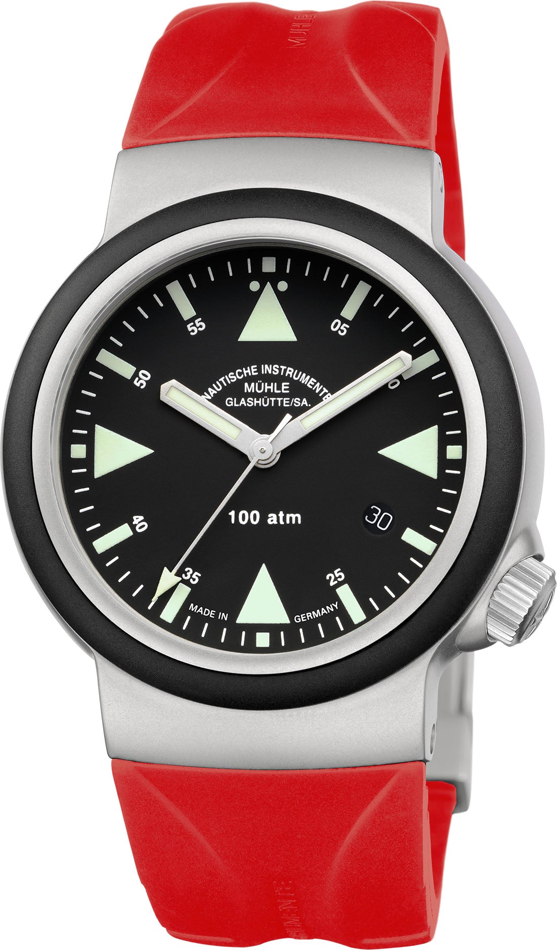 Muhle Glashutte S.a.r. Rescue Timer Red