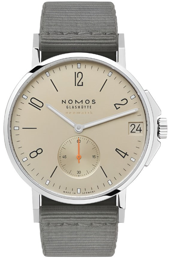 Nomos Glashutte Ahoi Neomatik 38 Date Sand