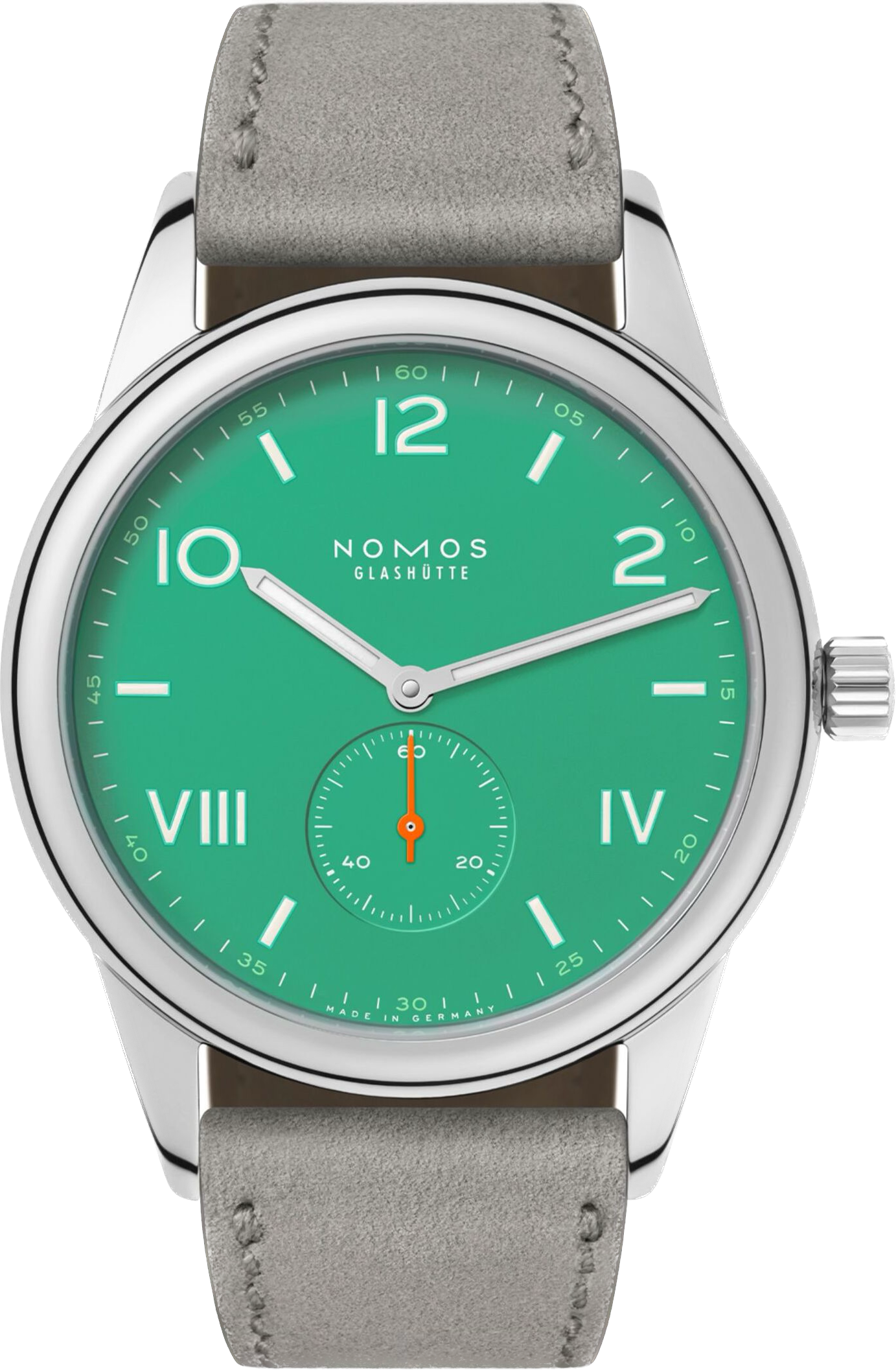 Nomos Glashutte Club Campus 38 Electric Green