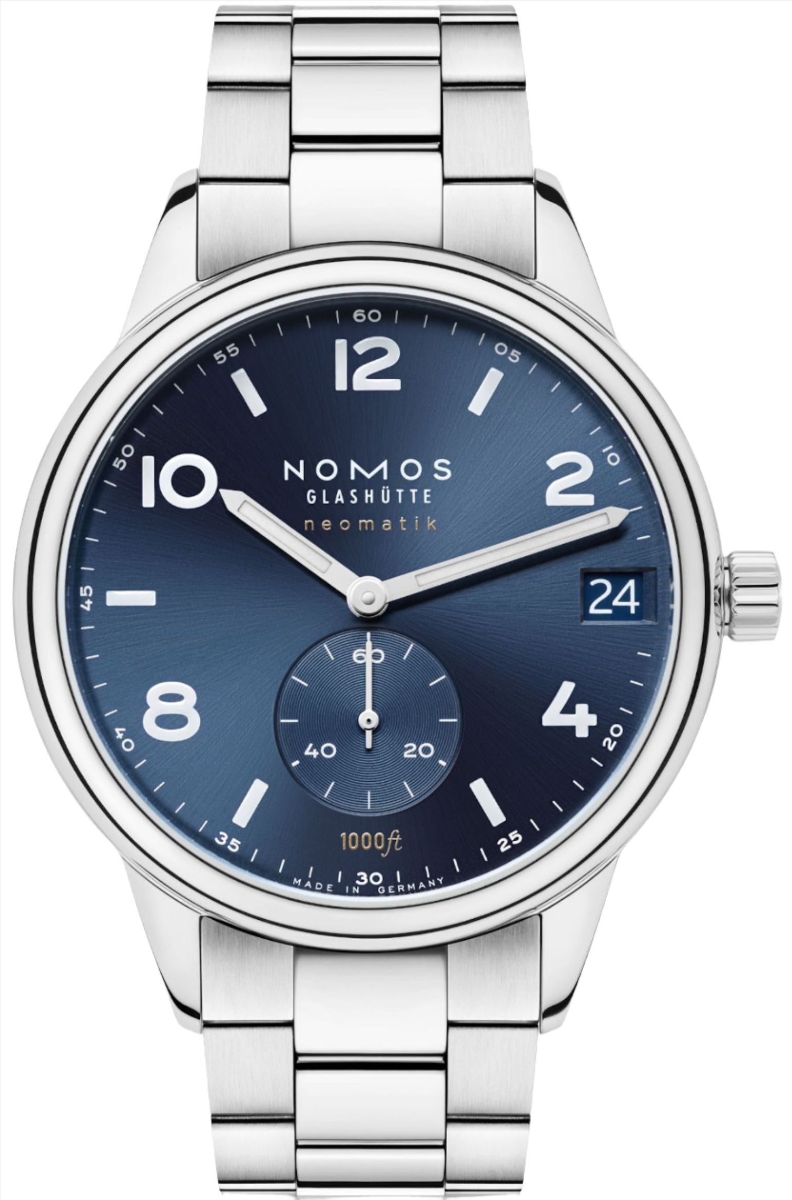 Nomos Glashutte Club Sport Neomatik 42 Date Blue