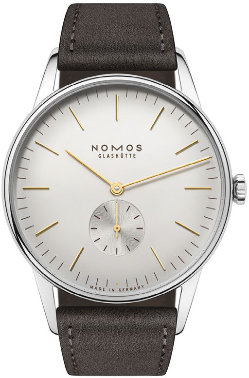 Nomos Glashutte Orion 38 Silver