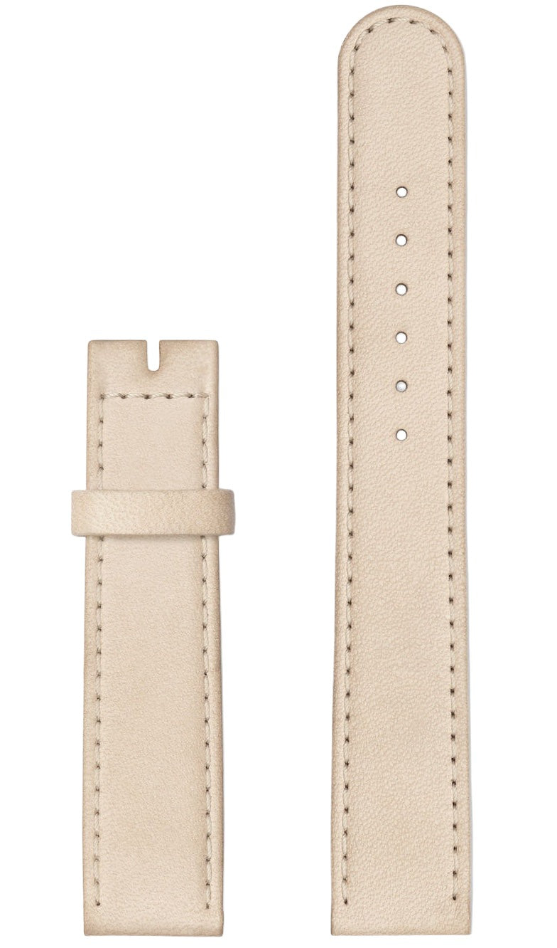 Nomos Glashutte Strap Cowhide Leather Remborde Natural Finish 18 Mm Medium