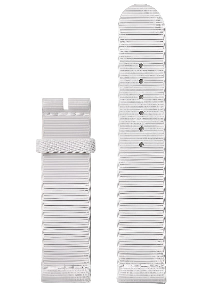 Nomos Glashutte Strap Textile Woven Light Grey 18 Mm Medium