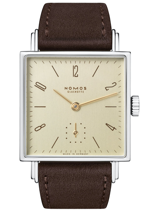 Nomos Glashutte Tetra 27 Karat Steel Back