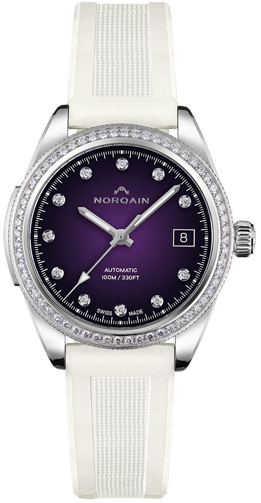 Norqain Adventure Sport 37mm Purple Gradient Rubber