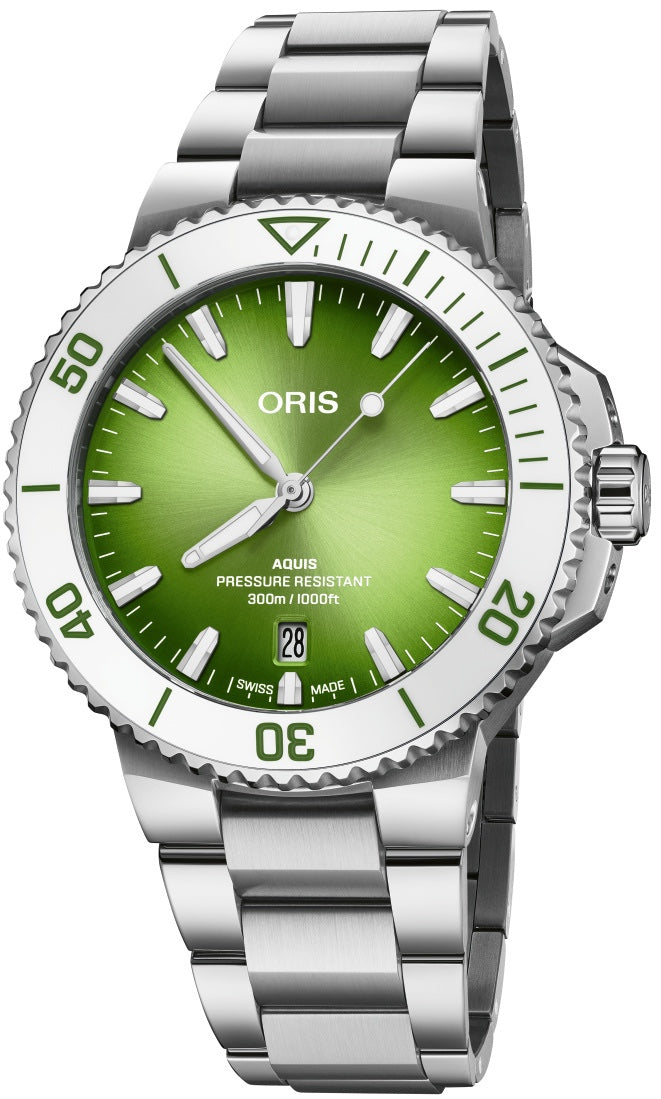 Oris Aquis Date 41.5mm Taste Of Summer Green