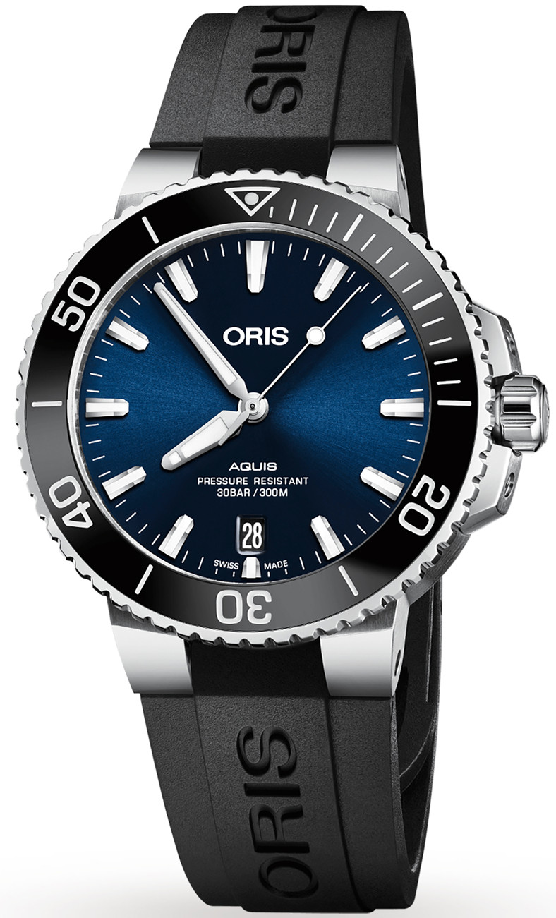 Oris Aquis Date Rubber