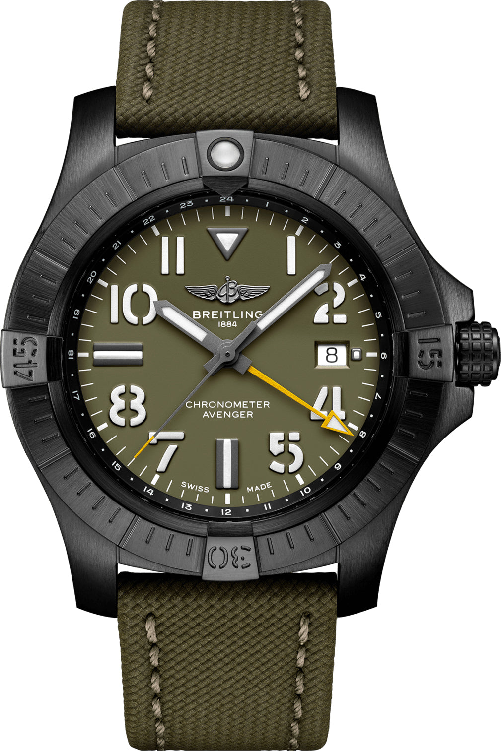 Breitling Watch Avenger Gmt Night Mission Limited Edition
