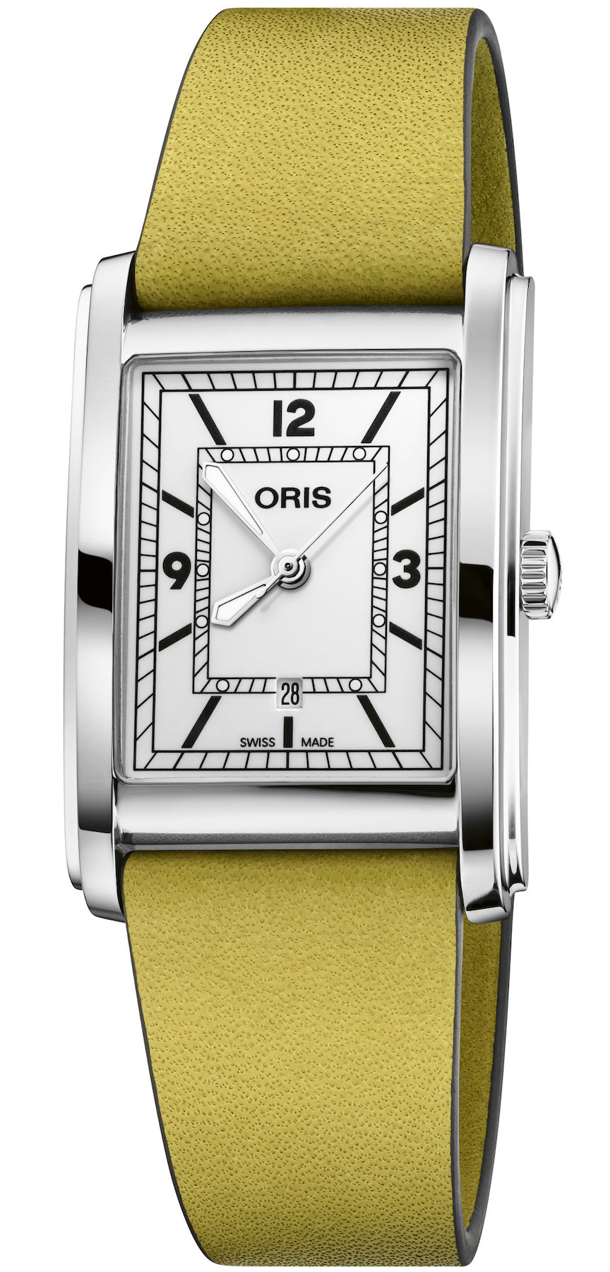 Oris Rectangular Yellow