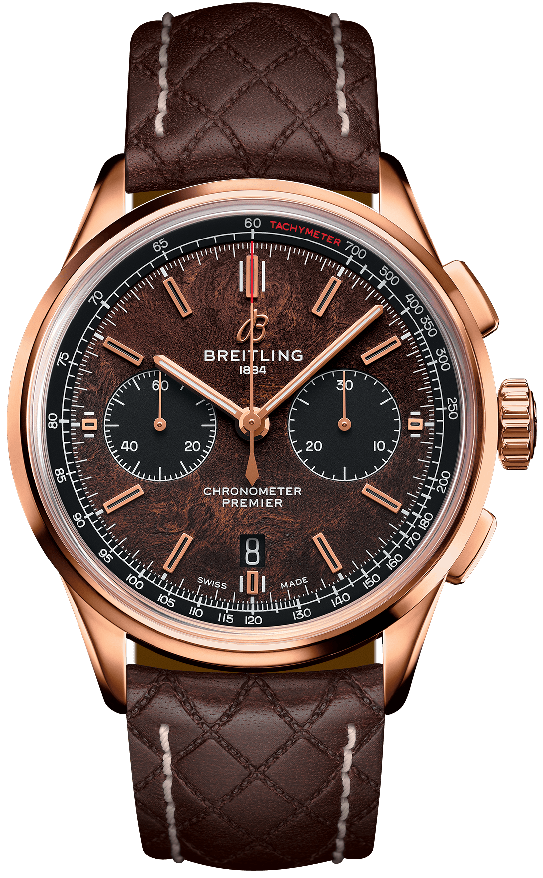 Breitling Watch B01 Chronograph 42 Bentley Centenary Red Gold Limited Edition