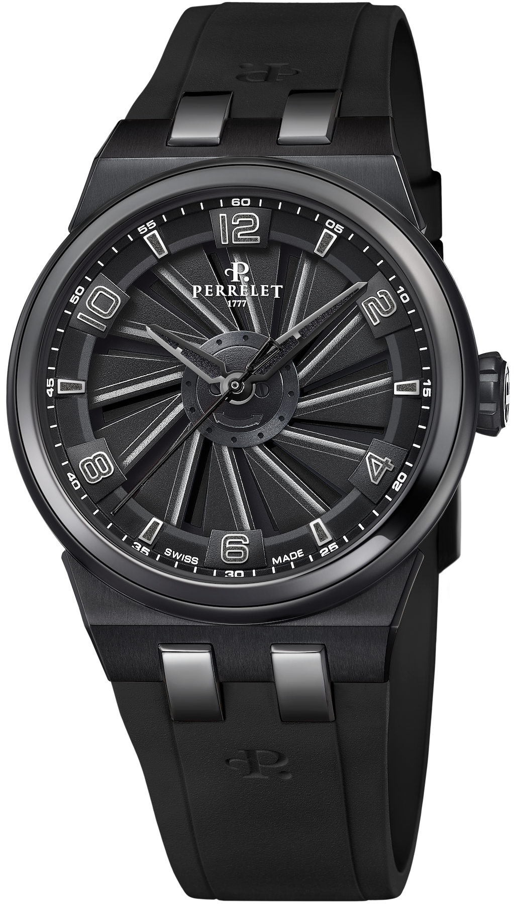 Perrelet Turbine Titanium 41 Black