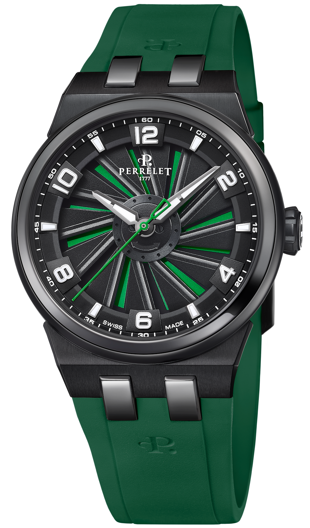 Perrelet Turbine Titanium 41 Green