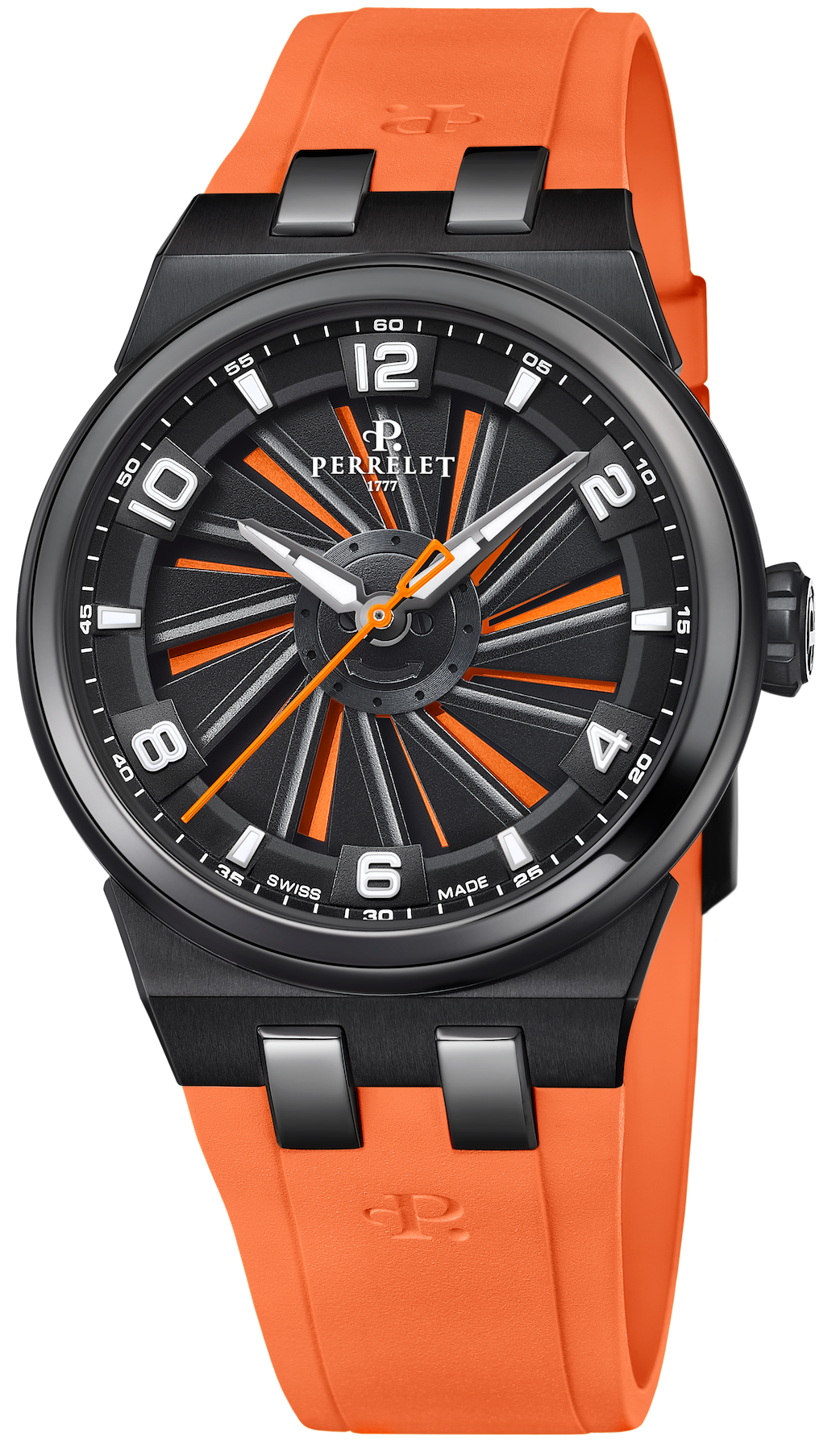 Perrelet Turbine Titanium 41 Orange