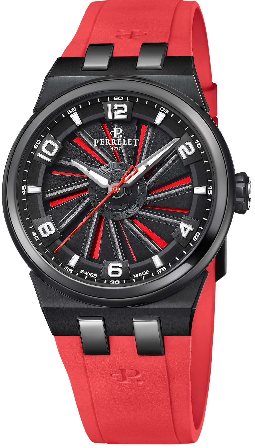 Perrelet Turbine Titanium 41 Red