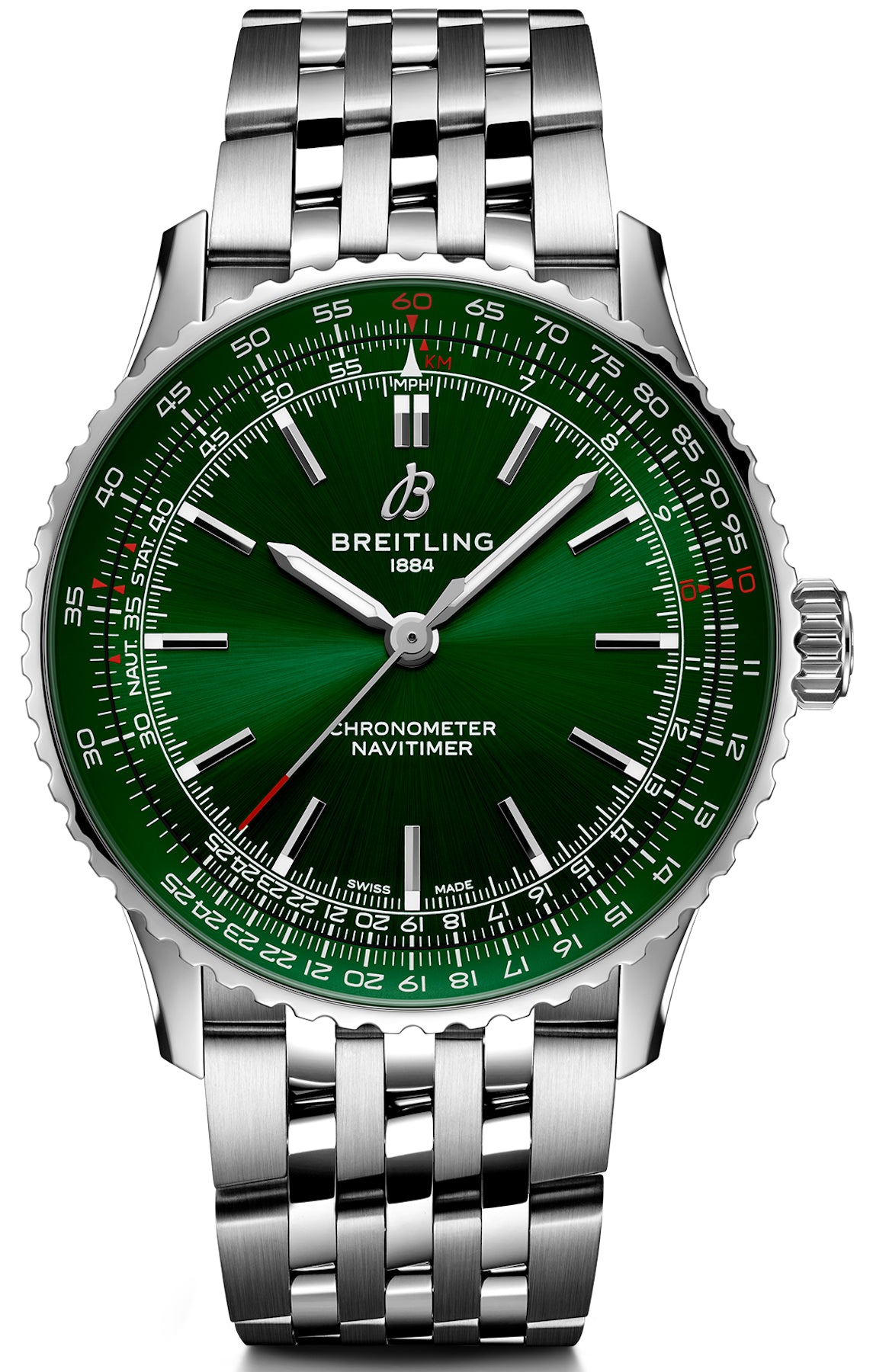 Breitling Navitimer Automatic 41 Green Bracelet