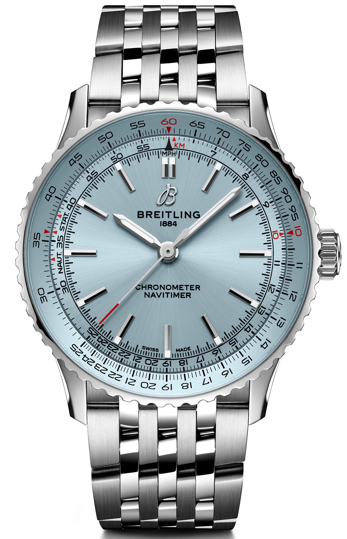 Breitling Navitimer Automatic 41 Light Blue Bracelet