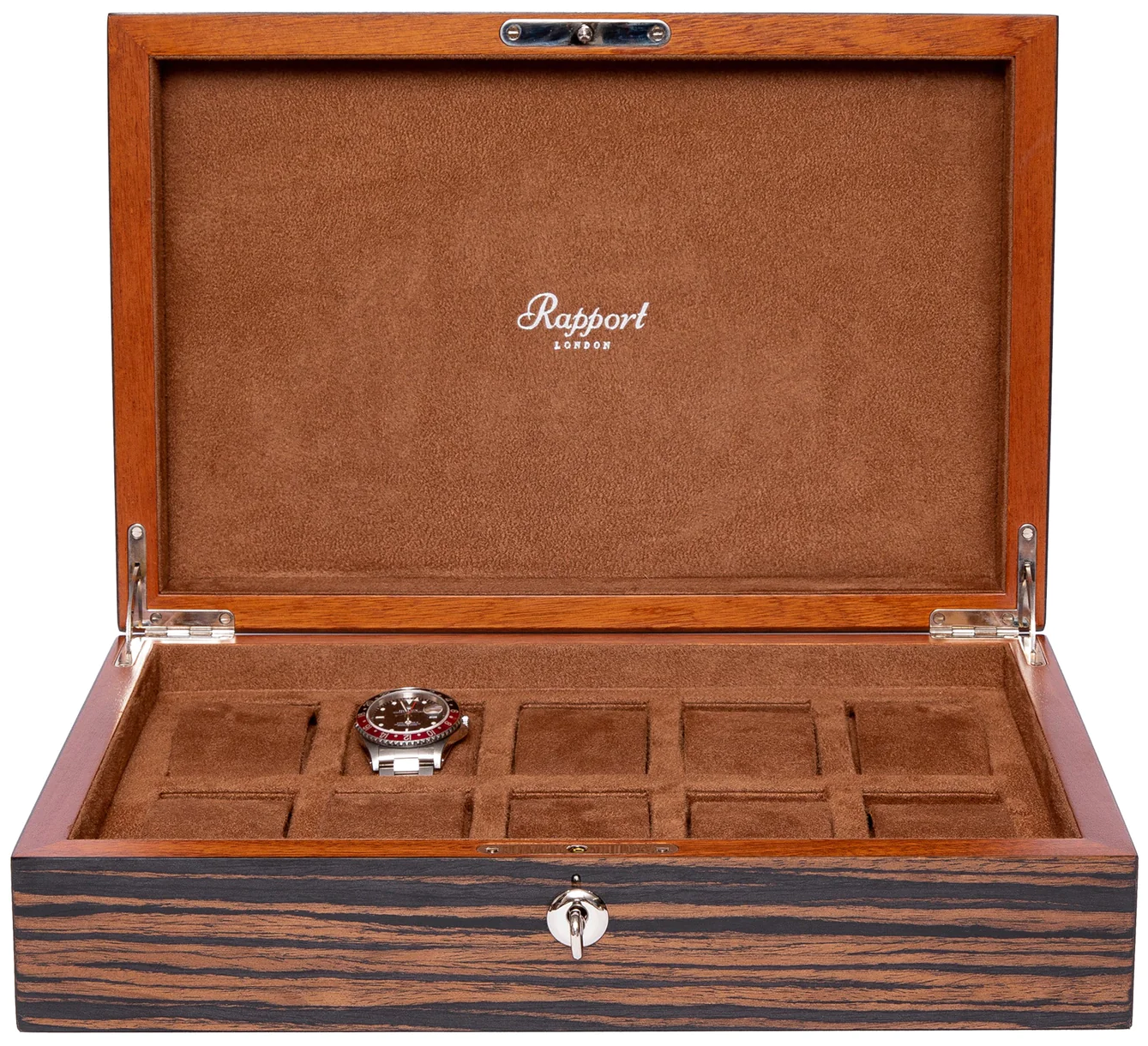 Rapport Watch Box Heritage 10 Macassar