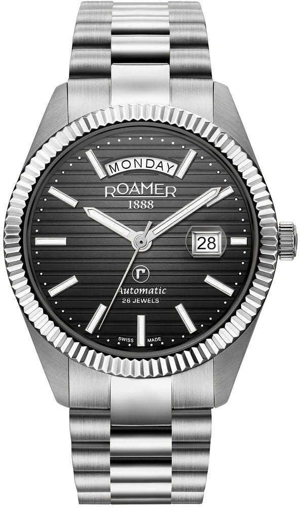 Roamer Primeline Daydate Ii Black