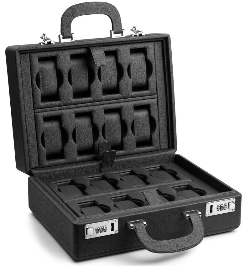 Scatola Del Tempo Watch Case Valigetta 16 Grey