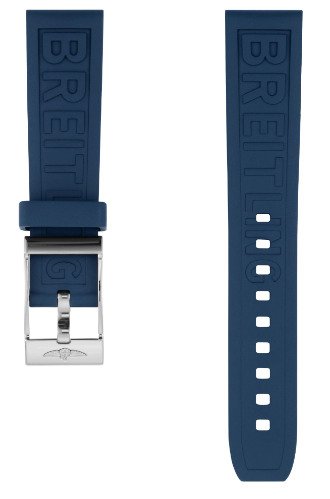 Breitling Strap Diver Pro Iii 20-18 Blue Small