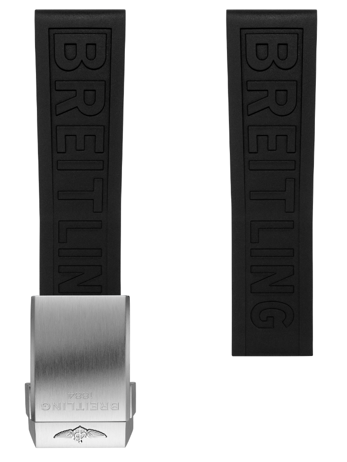 Breitling Strap Diver Pro Iii 22-20 Black (buckle Not Included)