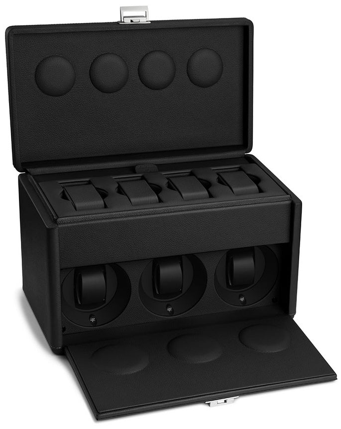 Scatola Del Tempo Watch Winder 7rt Black