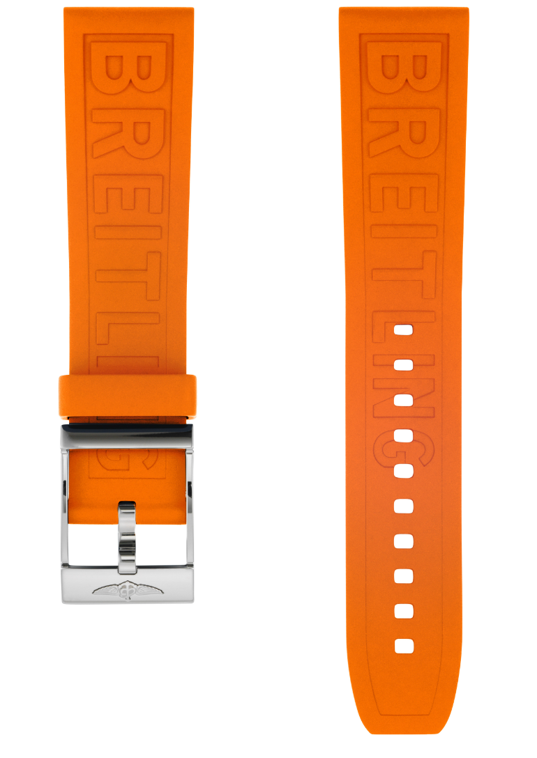 Breitling Strap Diver Pro Iii 22-20 Orange Small