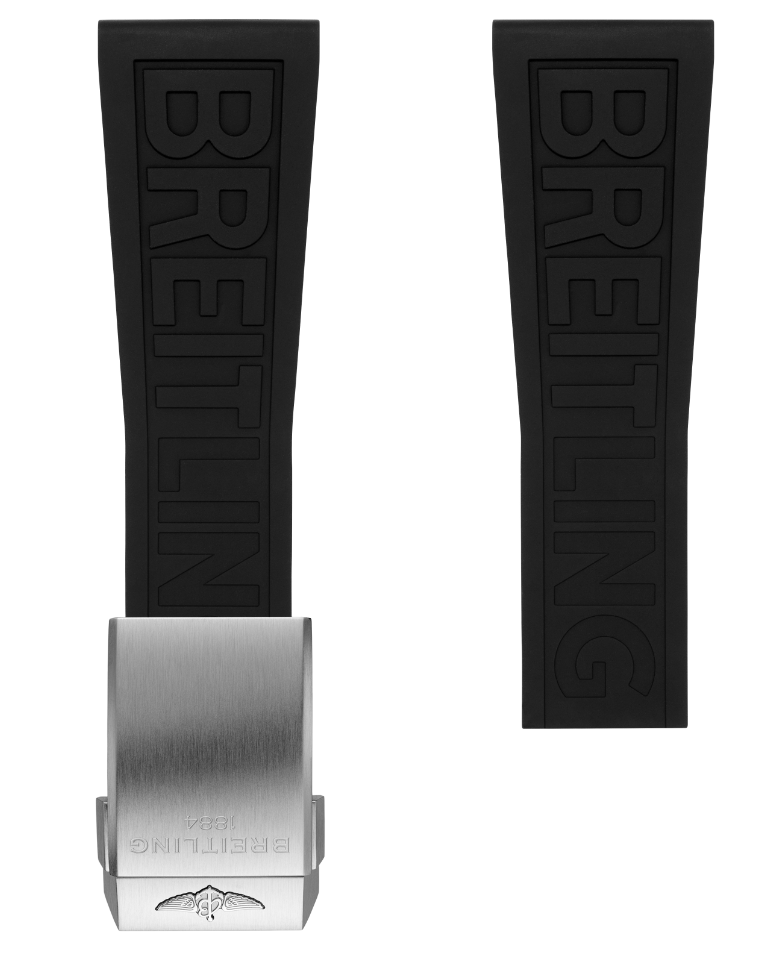 Breitling Strap Diver Pro Iii 26-20 Black (buckle Not Included)