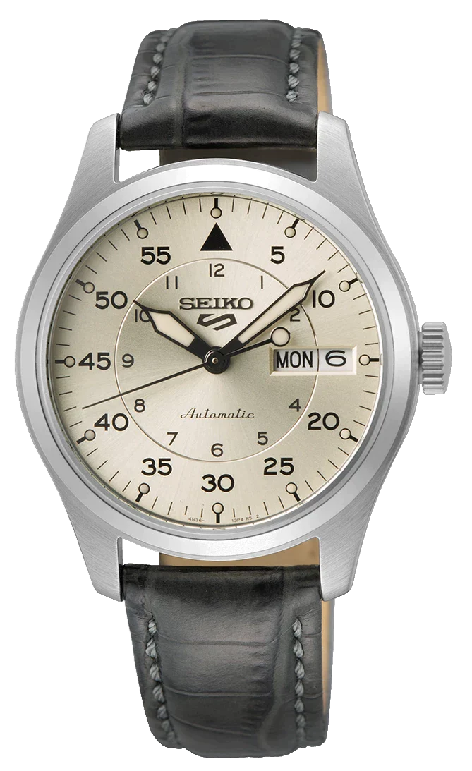 Seiko 5 Sports Champagne Flieger Suit Style