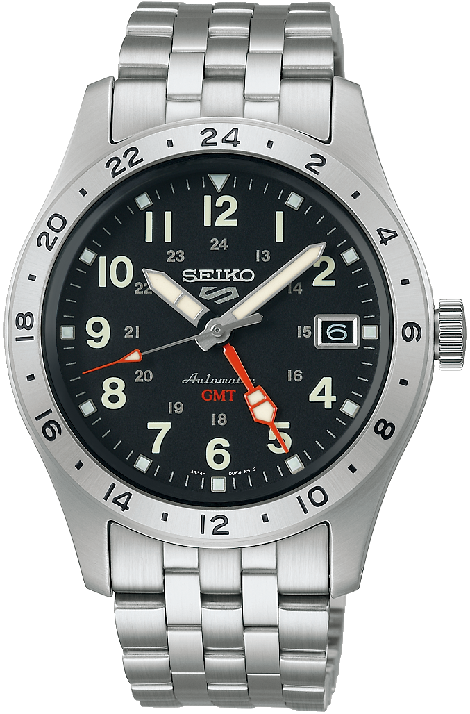 Seiko 5 Sports Field Deploy Mechanical Gmt