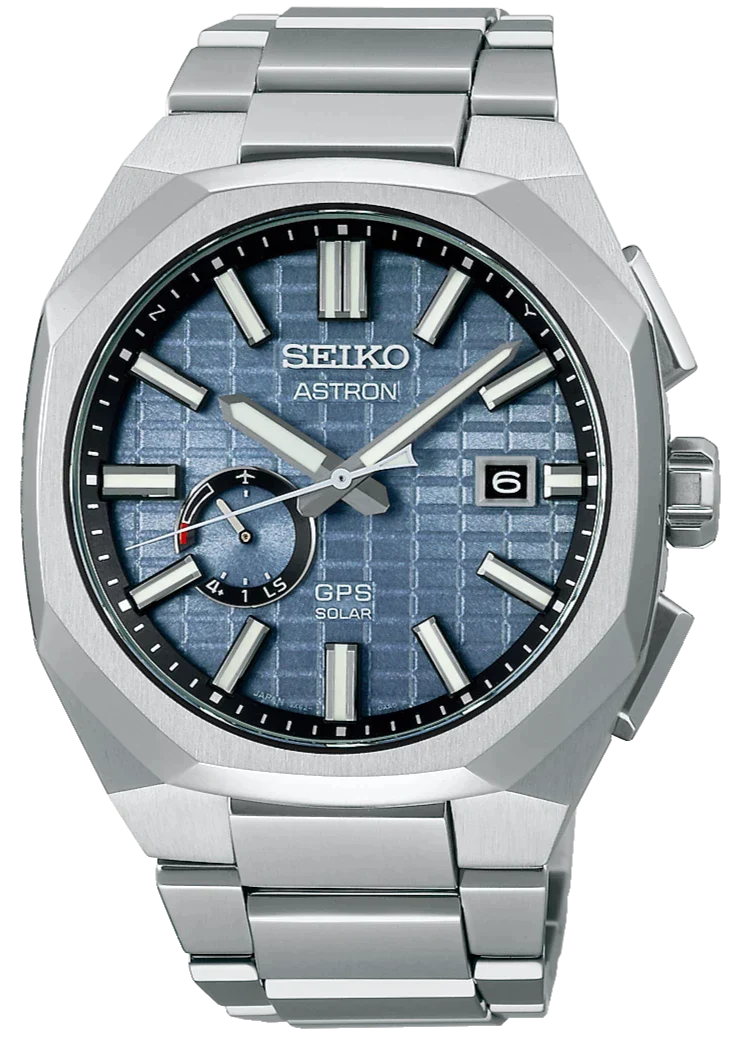Seiko Astron Gps Solar Sapphire Blue Crystal Box